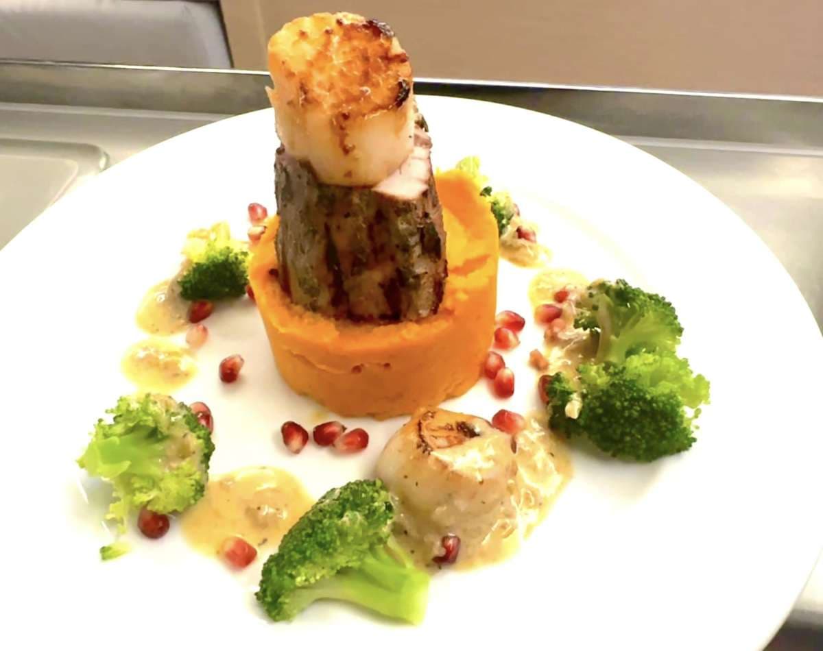Sample menu image