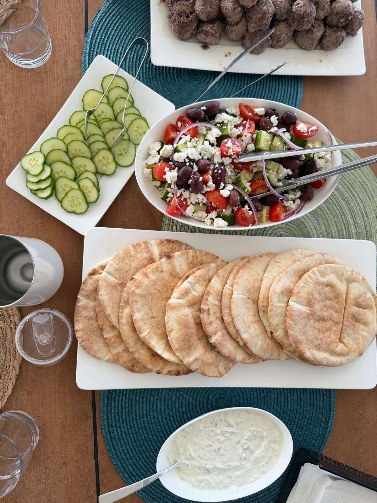 Sample menu image
