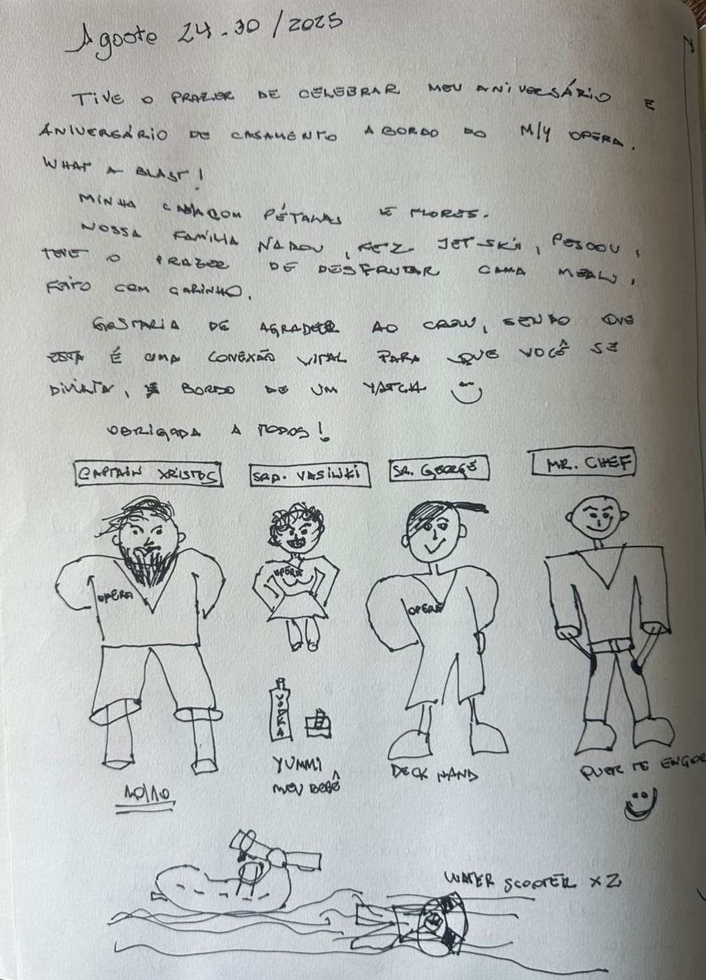OPERA guest review