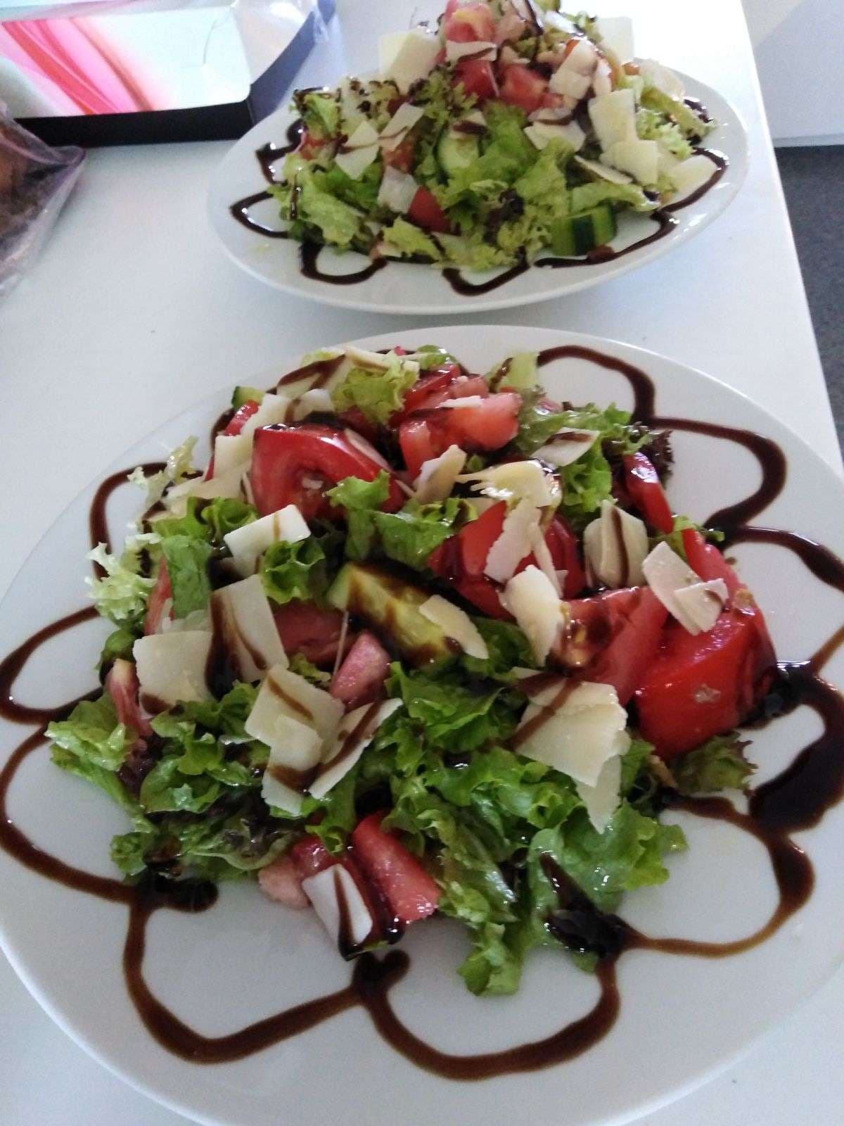 Sample menu image