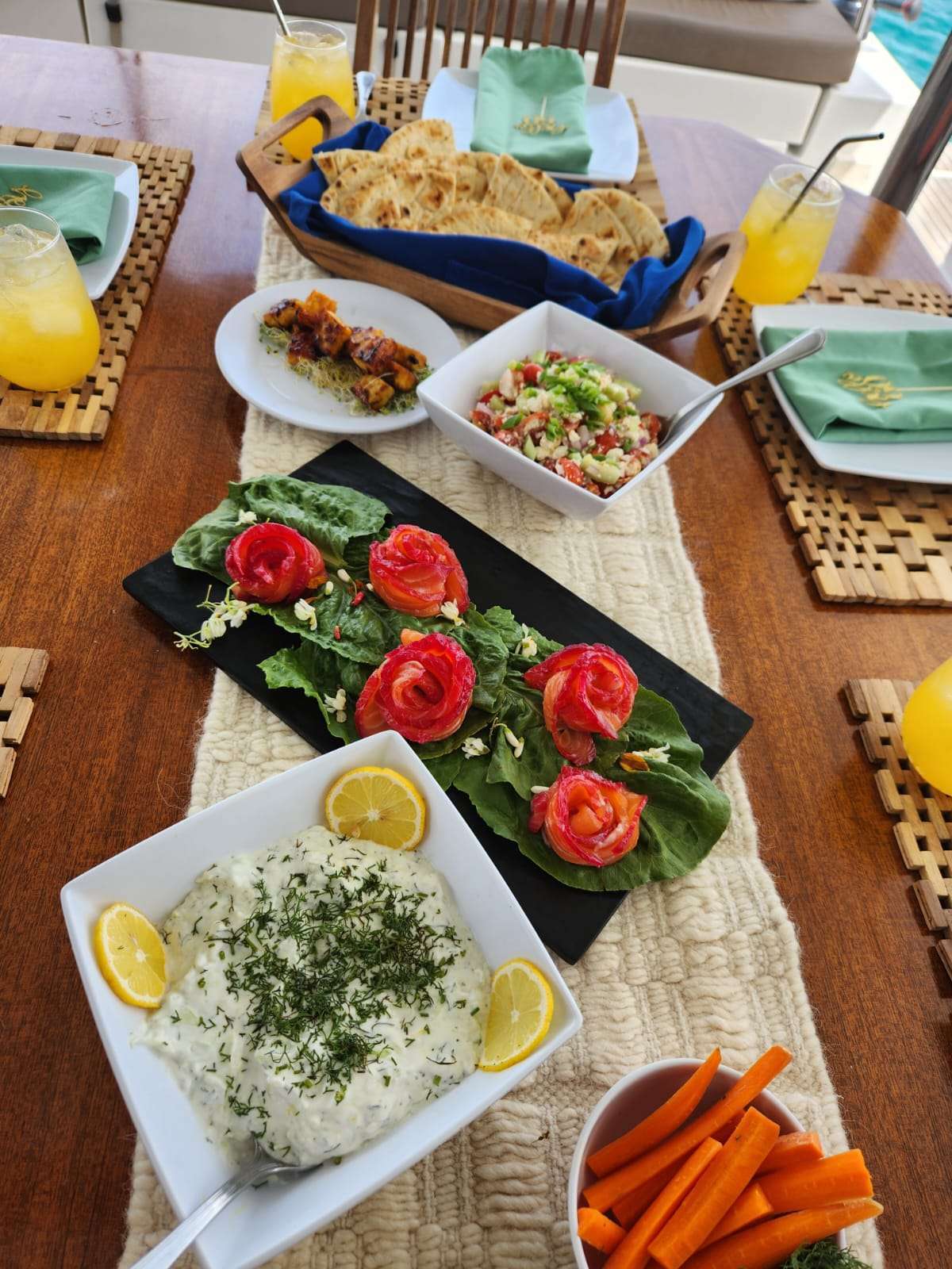 Sample menu image