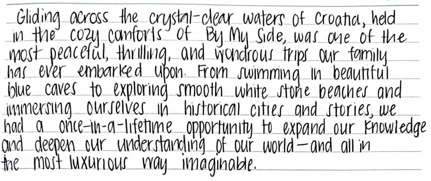 By My Side guest review